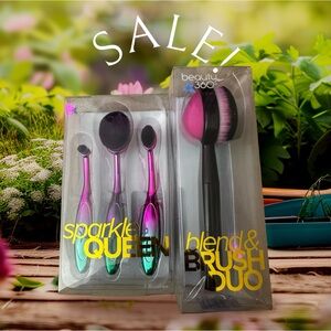 Makeup Brushes 5Pscs Soft Toothbrush Type Cosmetic Face Powder Foundation Brush.